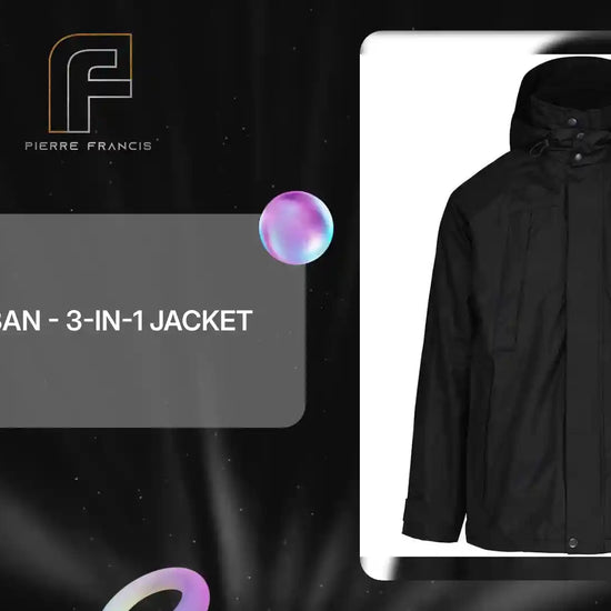 Kariban - 3-in-1 Jacket - KB657 BLK XS