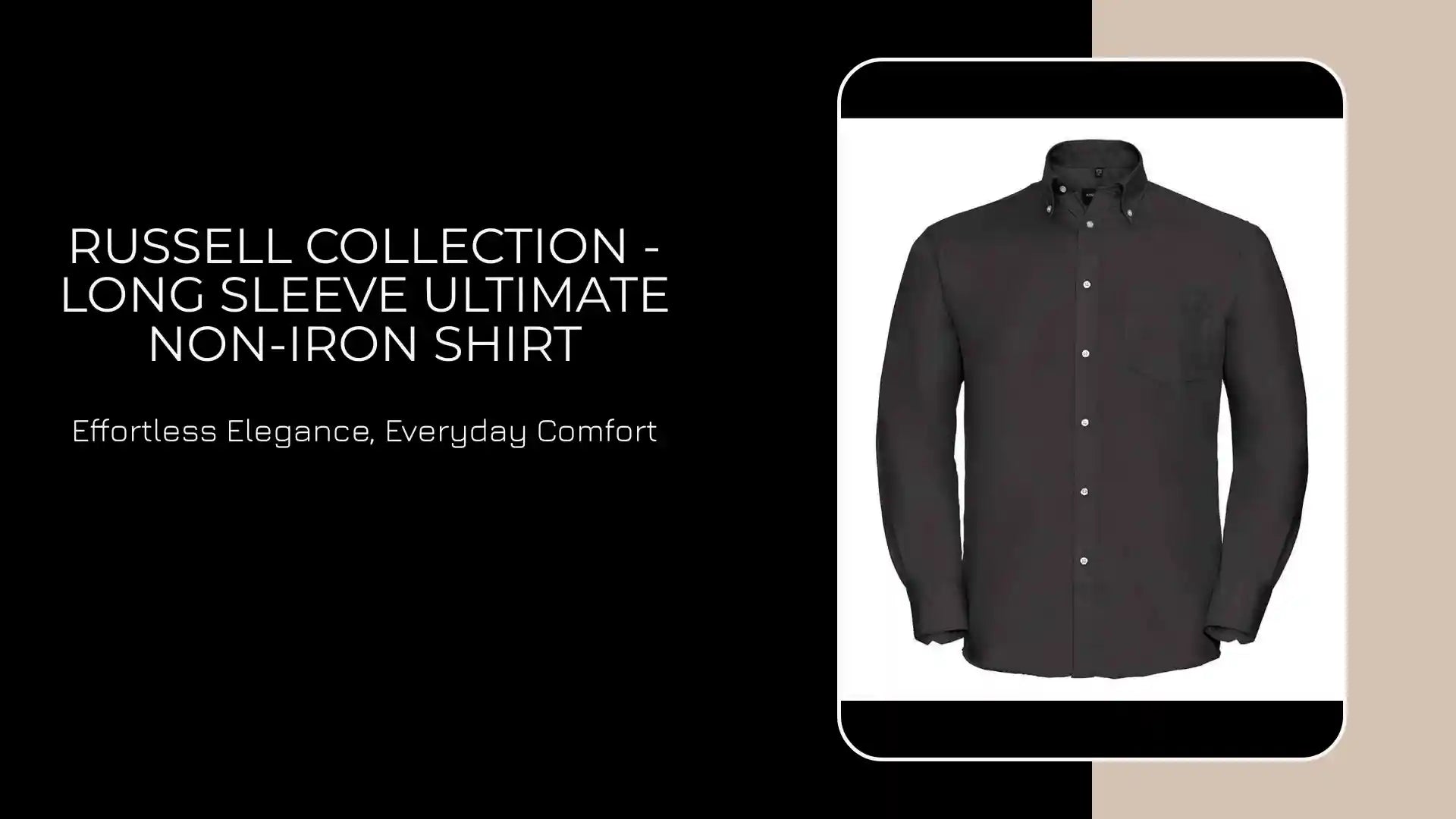 Russell Collection - Long Sleeve Ultimate Non-Iron Shirt by@Outfy