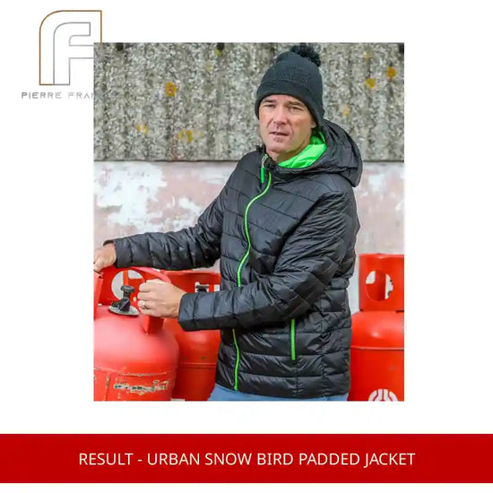Result - Urban Snow Bird Padded Jacket by@Outfy