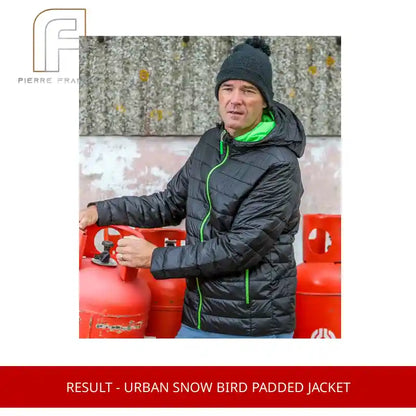 Result - Urban Snow Bird Padded Jacket by@Outfy