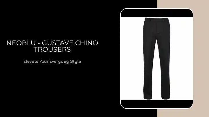 NEOBLU - Gustave Chino Trousers by@Outfy