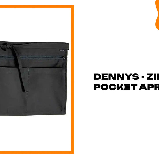 Dennys - Zip Pocket Apron by@Outfy