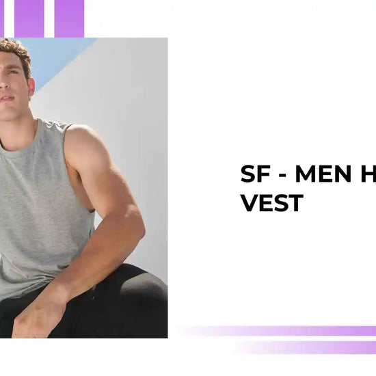 SF - Men High Neck Vest by@Outfy