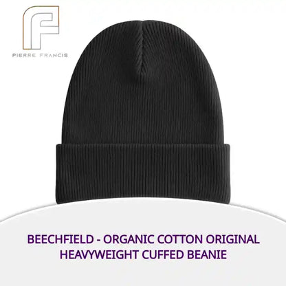 Beechfield - Organic Cotton Original Heavyweight Cuffed Beanie by@Outfy