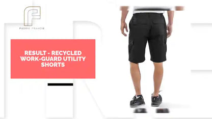 Result - Recycled Work-Guard Utility Shorts by@Outfy