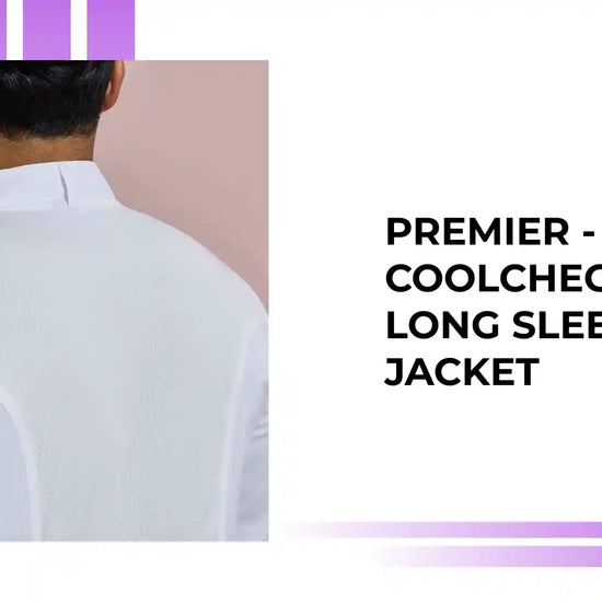 Premier - Coolchecker&reg; Long Sleeve Chef's Jacket by@Outfy