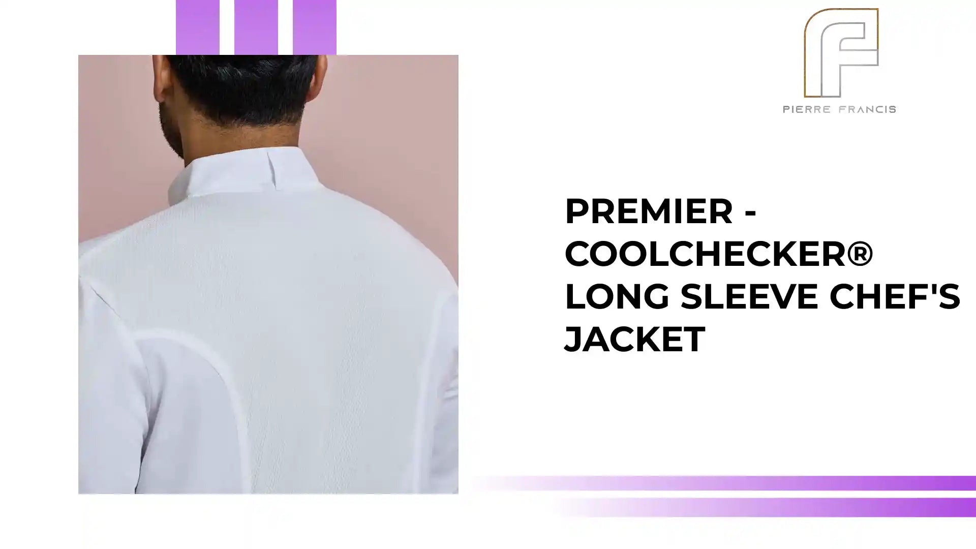 Premier - Coolchecker&reg; Long Sleeve Chef's Jacket by@Outfy