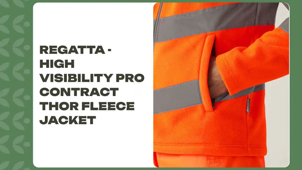Regatta - High Visibility Pro Contract Thor Fleece Jacket by@Outfy