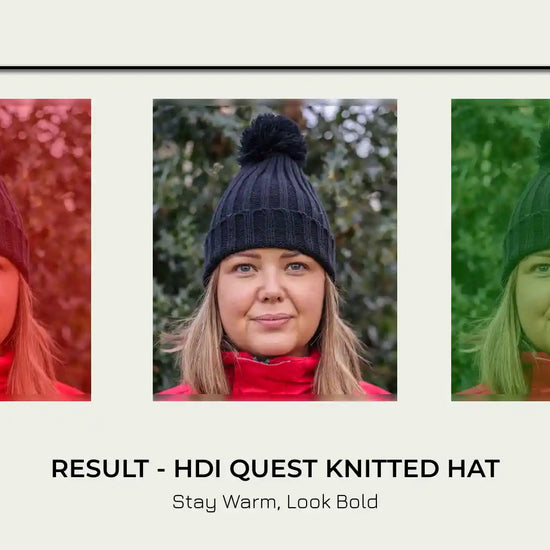 Result - HDi Quest Knitted Hat - RS369 BLK ONE