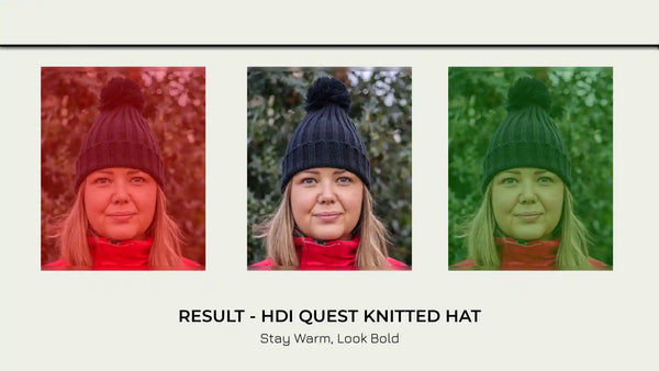 Result - HDi Quest Knitted Hat - RS369 BLK ONE