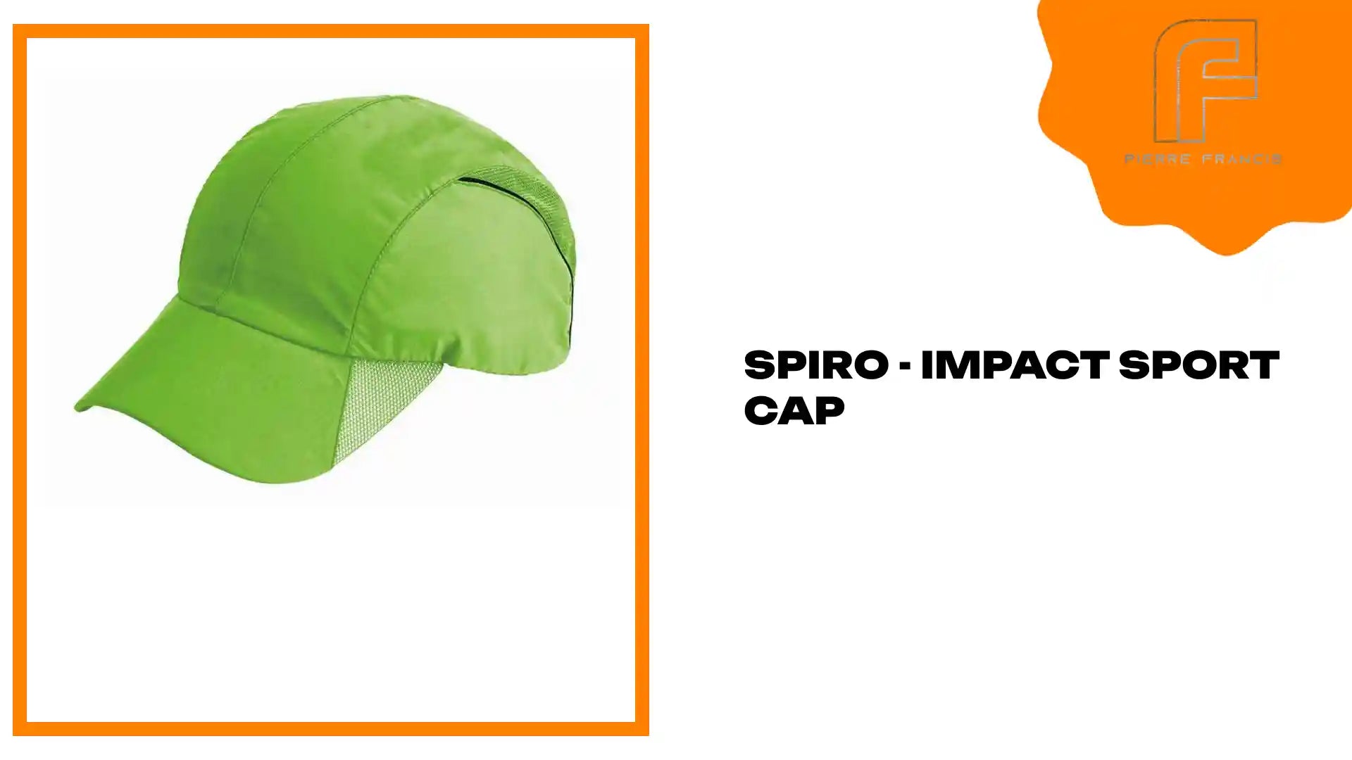 Spiro - Impact Sport Cap by@Outfy