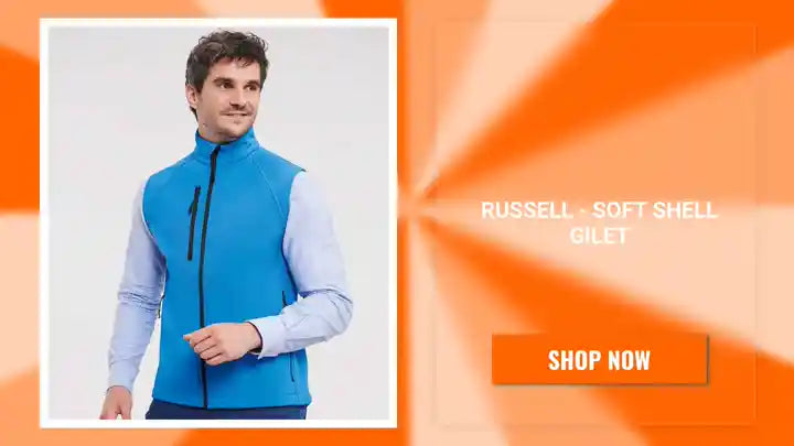 Russell - Soft Shell Gilet by@Outfy
