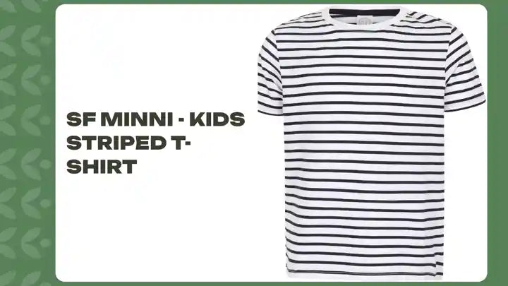 SF Minni - Kids Striped T-Shirt by@Outfy