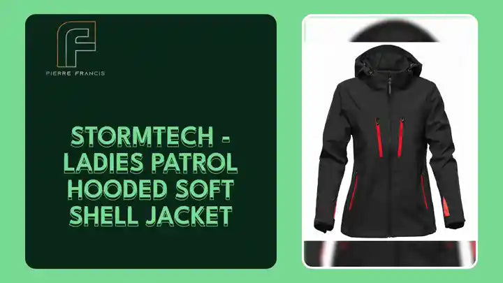 Stormtech - Ladies Patrol Hooded Soft Shell Jacket by@Outfy