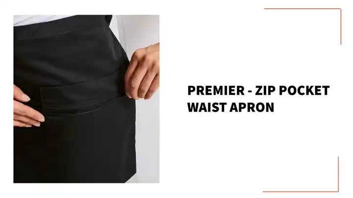 Premier - Zip Pocket Waist Apron by@Outfy