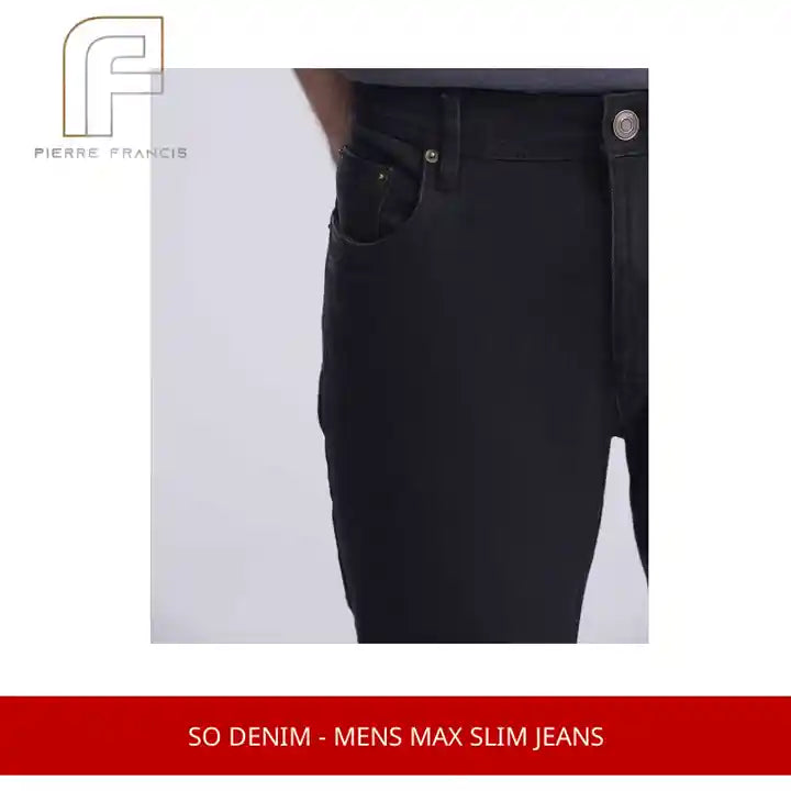 So Denim - Mens Max Slim Jeans by@Outfy