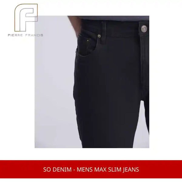 So Denim - Mens Max Slim Jeans by@Outfy