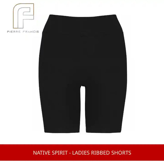 Native Spirit - Ladies Ribbed Shorts by@Outfy