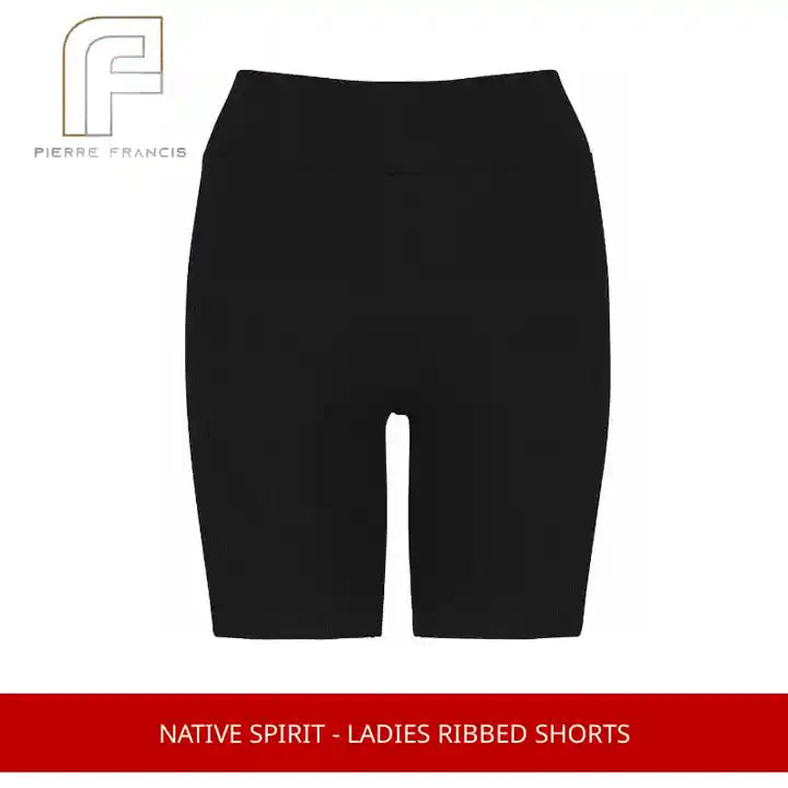 Native Spirit - Ladies Ribbed Shorts by@Outfy