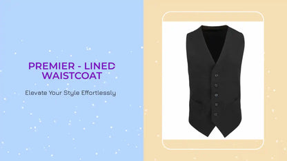 Premier - Lined Waistcoat by@Outfy