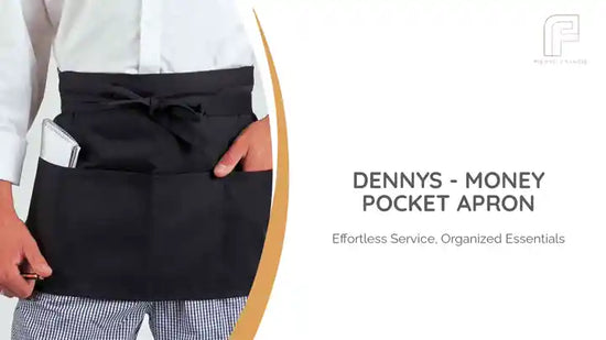 Dennys - Money Pocket Apron by@Outfy
