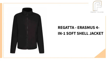 Regatta - Erasmus 4-in-1 Soft Shell Jacket by@Outfy