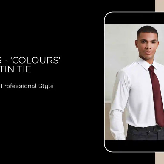 Premier - 'Colours' Satin Tie by@Outfy