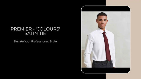 Premier - 'Colours' Satin Tie by@Outfy