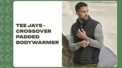 Tee Jays - Crossover Padded Bodywarmer - T9624 BK/BK S