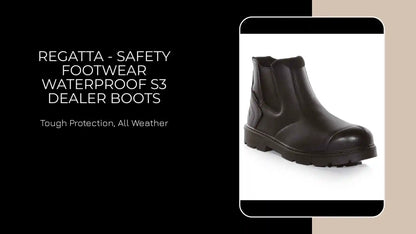 Regatta - Safety Footwear Waterproof S3 Dealer Boots by@Outfy