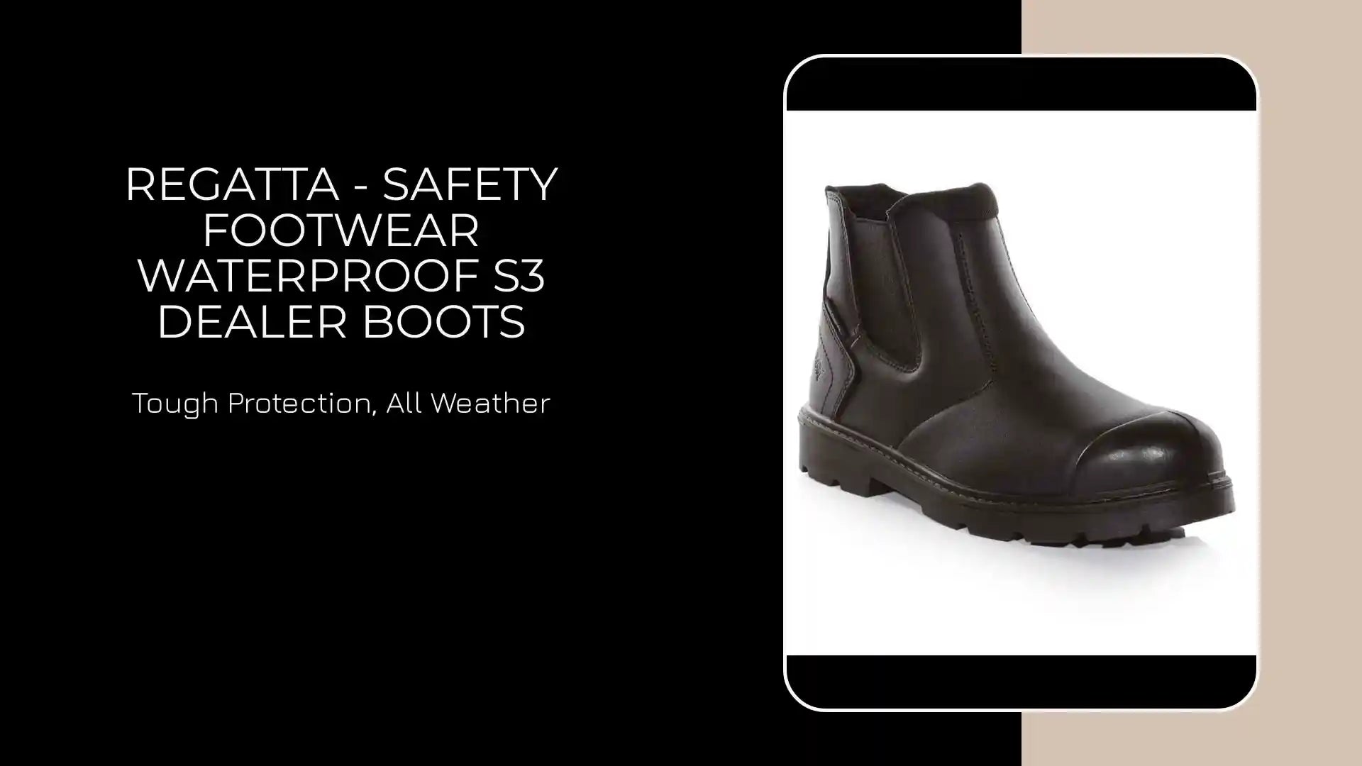 Regatta - Safety Footwear Waterproof S3 Dealer Boots by@Outfy