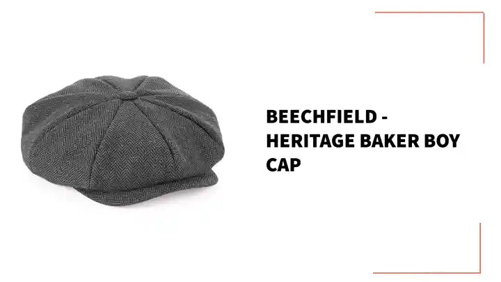 Beechfield - Heritage Baker Boy Cap by@Outfy