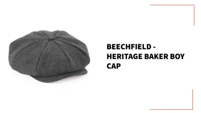 Beechfield - Heritage Baker Boy Cap by@Outfy
