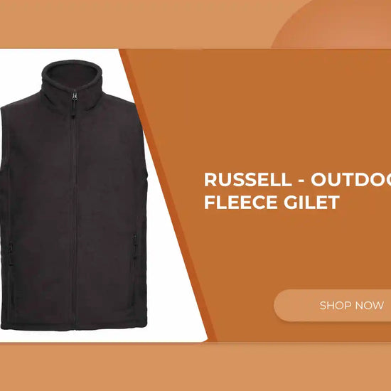 Russell - Outdoor Fleece Gilet by@Outfy