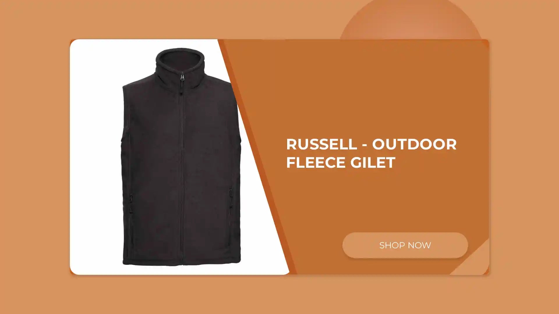 Russell - Outdoor Fleece Gilet by@Outfy