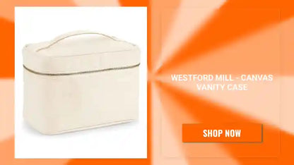 Westford Mill - Canvas Vanity Case by@Outfy