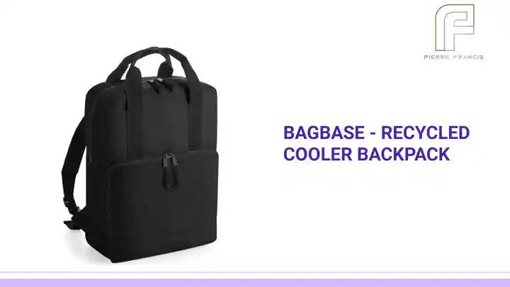 BagBase - Recycled Cooler Backpack by@Outfy