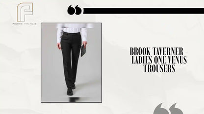 Brook Taverner - Ladies One Venus Trousers - BK461 BLK 8/R