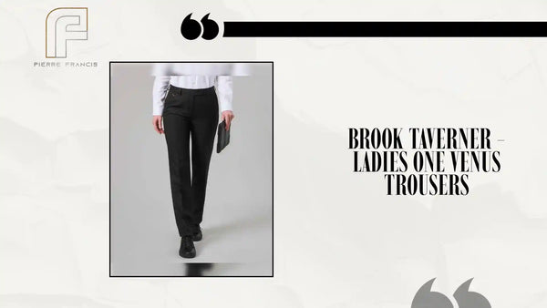 Brook Taverner - Ladies One Venus Trousers - BK461 BLK 8/R