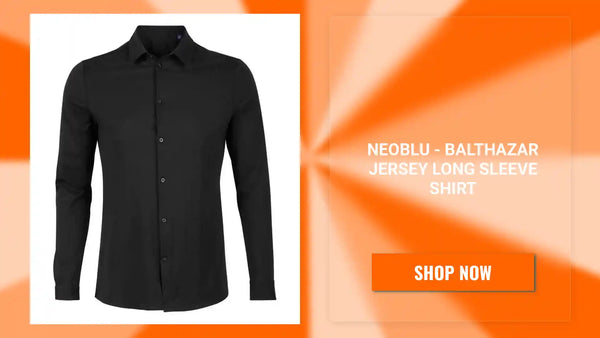 NEOBLU - Balthazar Jersey Long Sleeve Shirt - 03198 DBK S