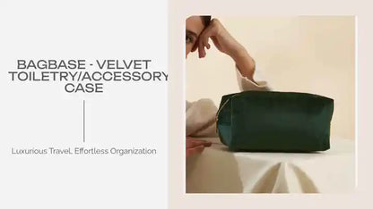 BagBase - Velvet Toiletry/Accessory Case by@Outfy