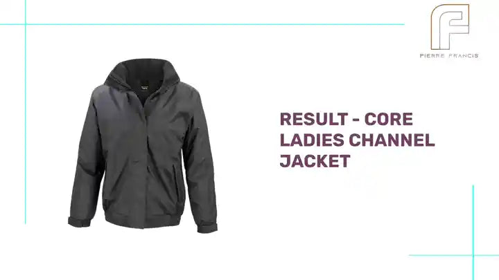 Result - Core Ladies Channel Jacket by@Outfy