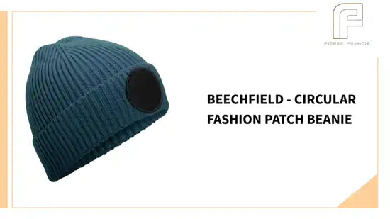 Beechfield - Circular Fashion Patch Beanie by@Outfy