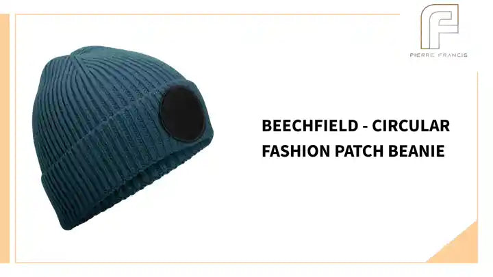 Beechfield - Circular Fashion Patch Beanie by@Outfy