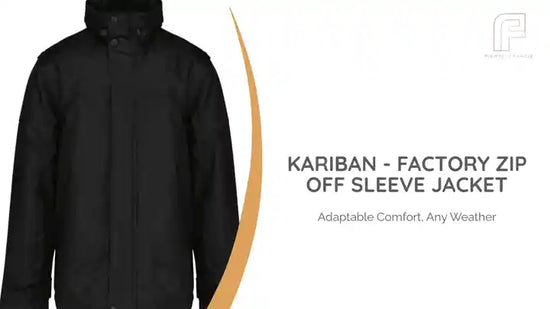 Kariban - Factory Zip Off Sleeve Jacket by@Outfy