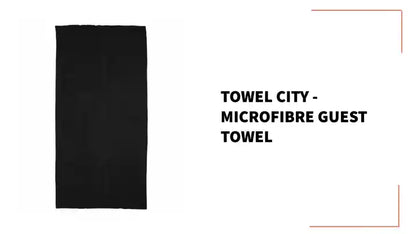 Towel City - Microfibre Guest Towel by@Outfy