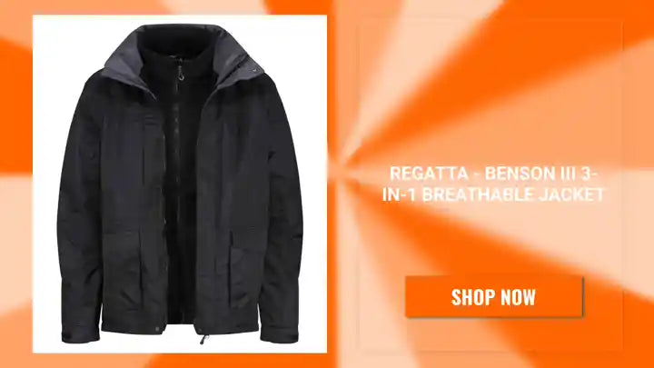 Regatta - Benson III 3-in-1 Breathable Jacket by@Outfy