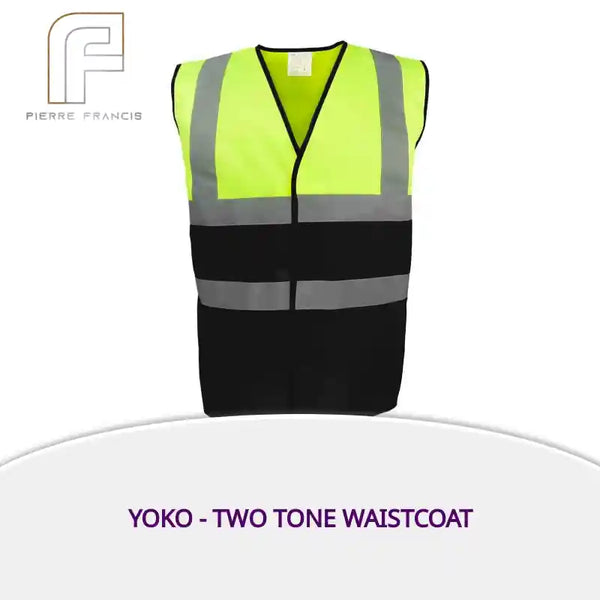 Yoko - Two Tone Waistcoat by@Outfy