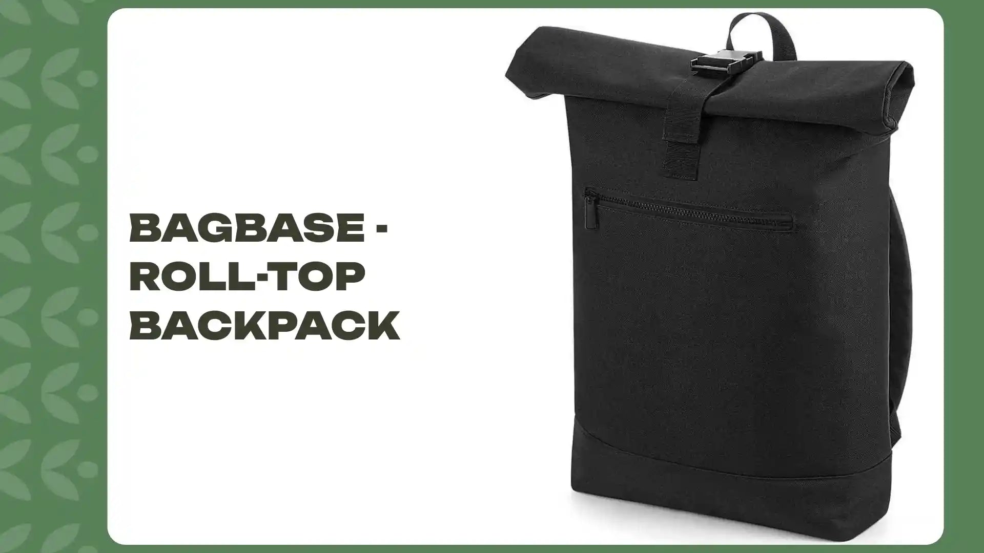 BagBase - Roll-Top Backpack by@Outfy