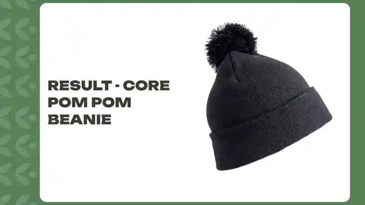 Result - Core Pom Pom Beanie by@Outfy